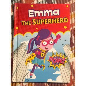 Emma THE SUPERHERO Personalized Name PUT ME IN STORY Picture Book